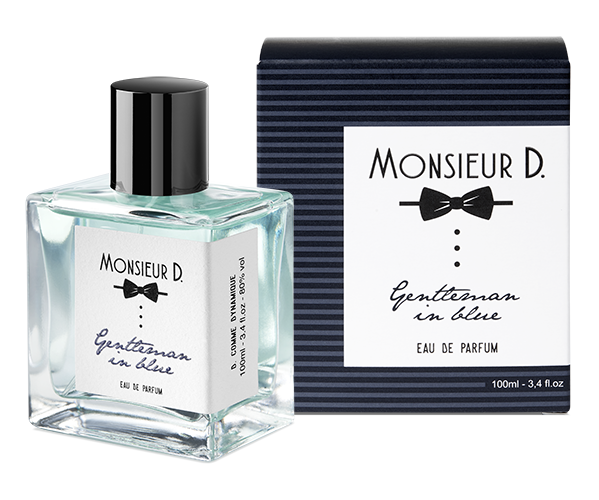 Eaux de Parfum - gentleman in blue