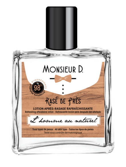 Aprés rasage L’homme au naturel